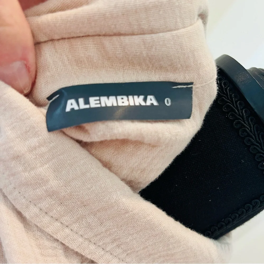 Alembika Recreation Button Down Top